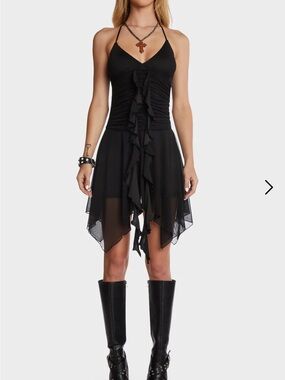 Generation Kiss SHERILYN HANDKERCHIEF DRESS Y2K